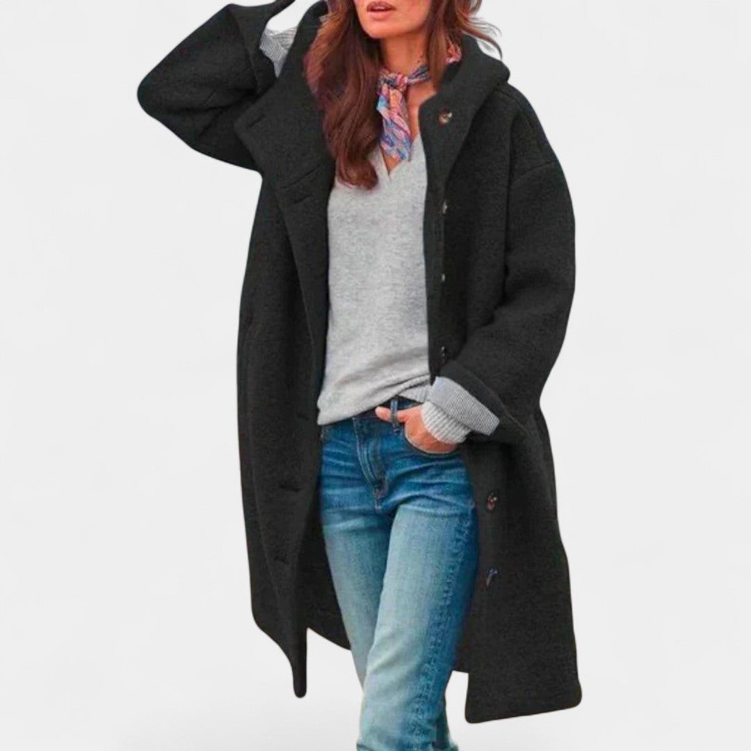 Annalyse™ - Stilvolle lange Winterjacke