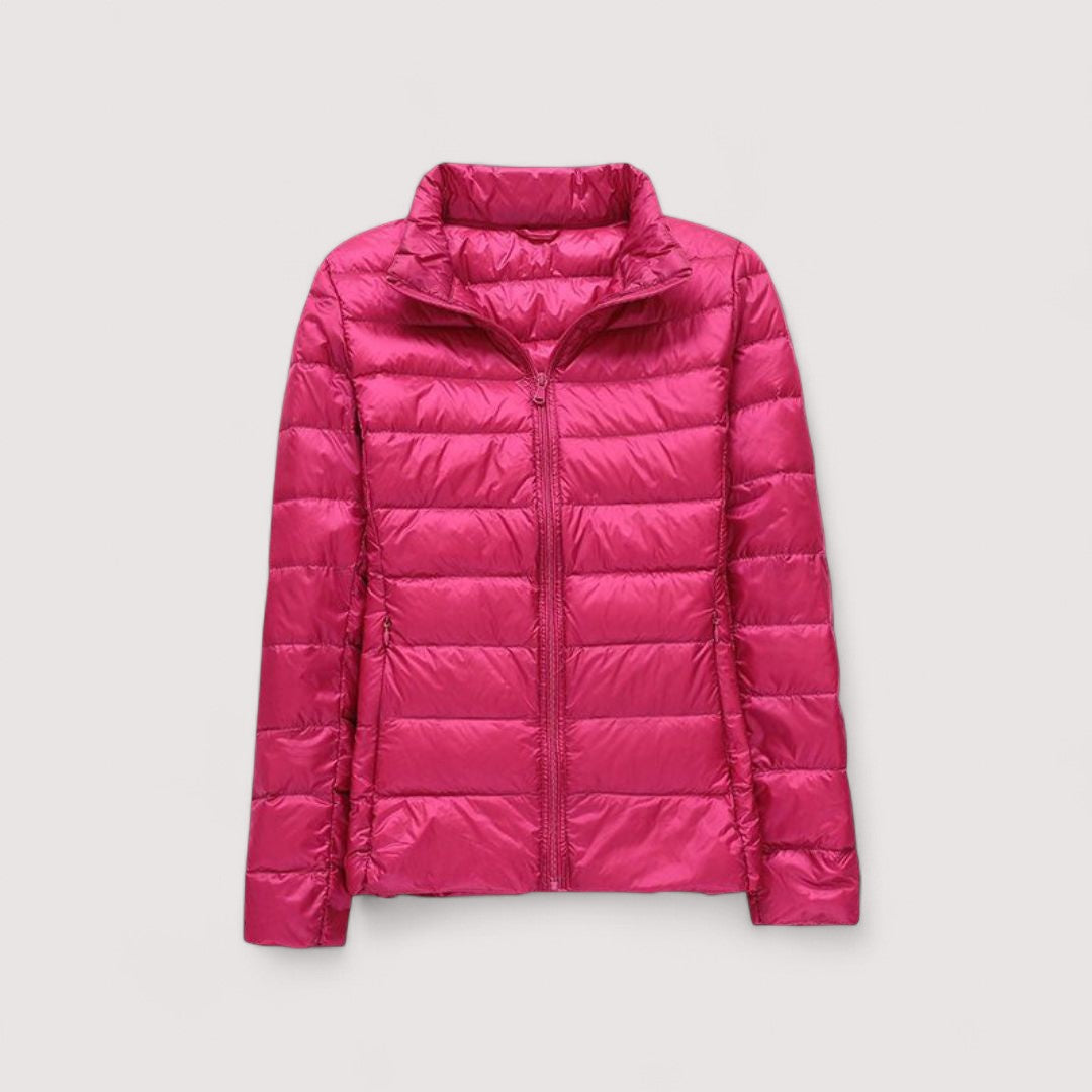 Cristine™ | Neue Ultraleichte Jacke Mit Weißen Entenfedern