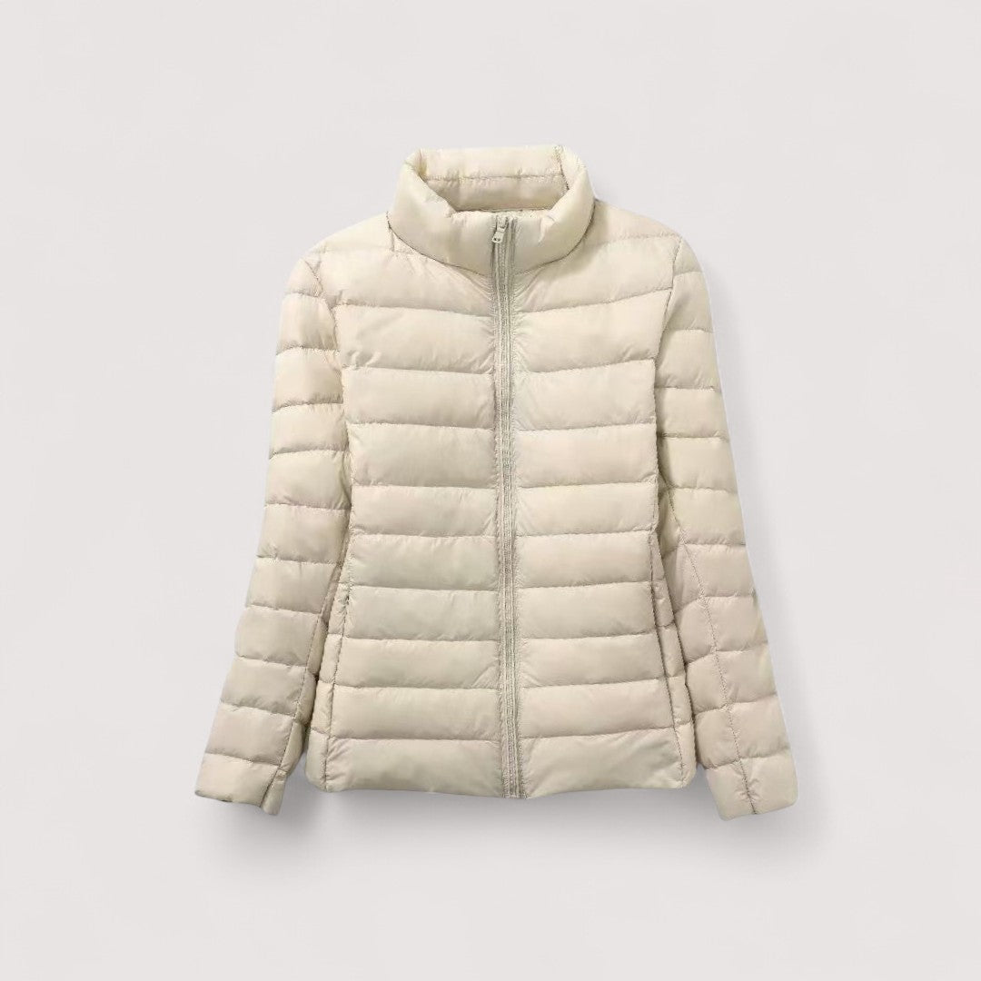 Cristine™ | Neue Ultraleichte Jacke Mit Weißen Entenfedern