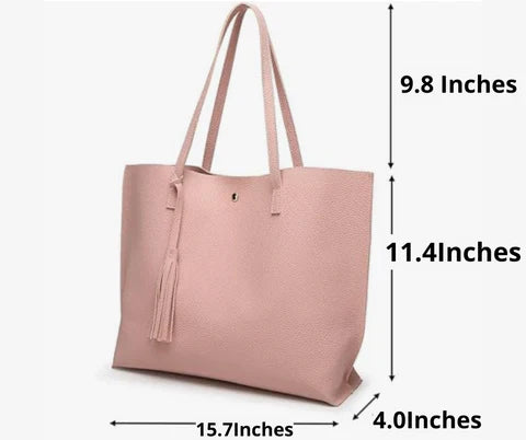 Annebritt™ | Ledertasche und Umhängetasche im Set