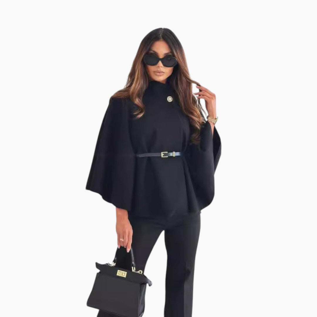 Leona™ | Chices Schmetterlingsjacke mit Gürtel