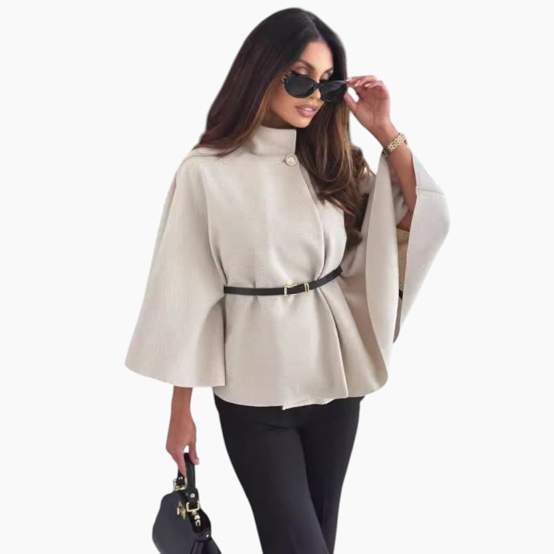 Leona™ | Chices Schmetterlingsjacke mit Gürtel
