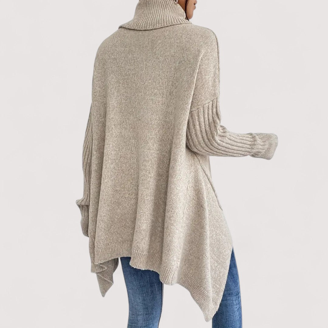 Patricia™ – LANGER ROLLKRAGENPULLOVER