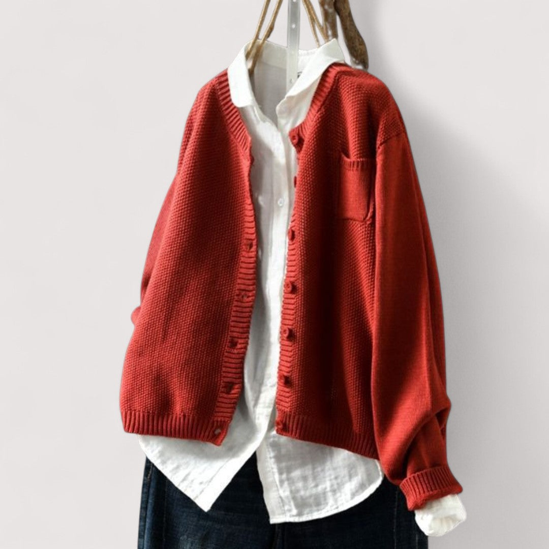 Sandra - Gemütlicher Strickcardigan