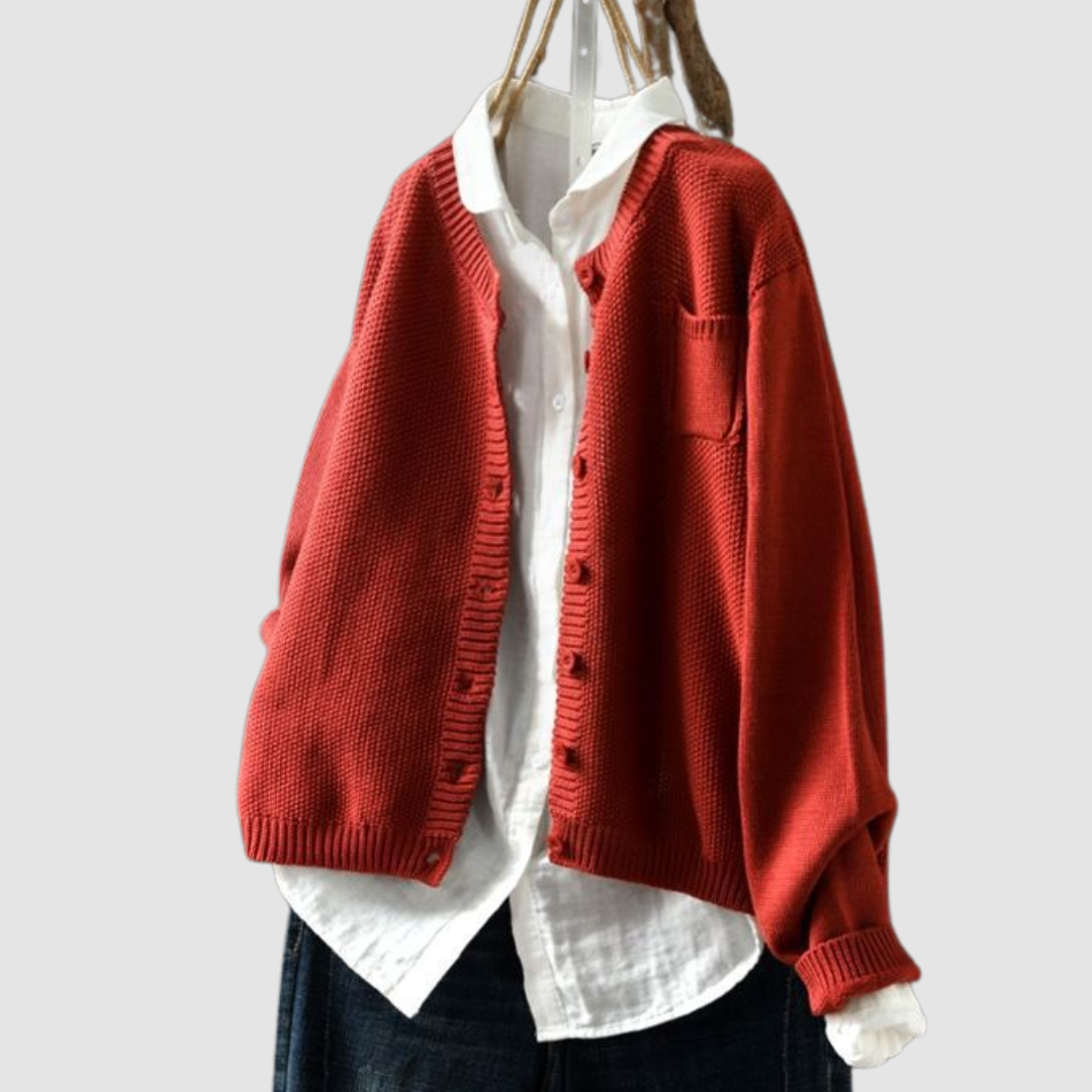Sandra - Gemütlicher Strickcardigan