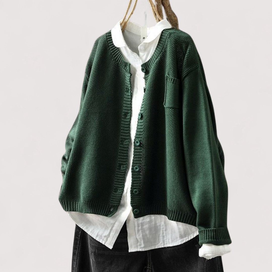 Sandra - Gemütlicher Strickcardigan