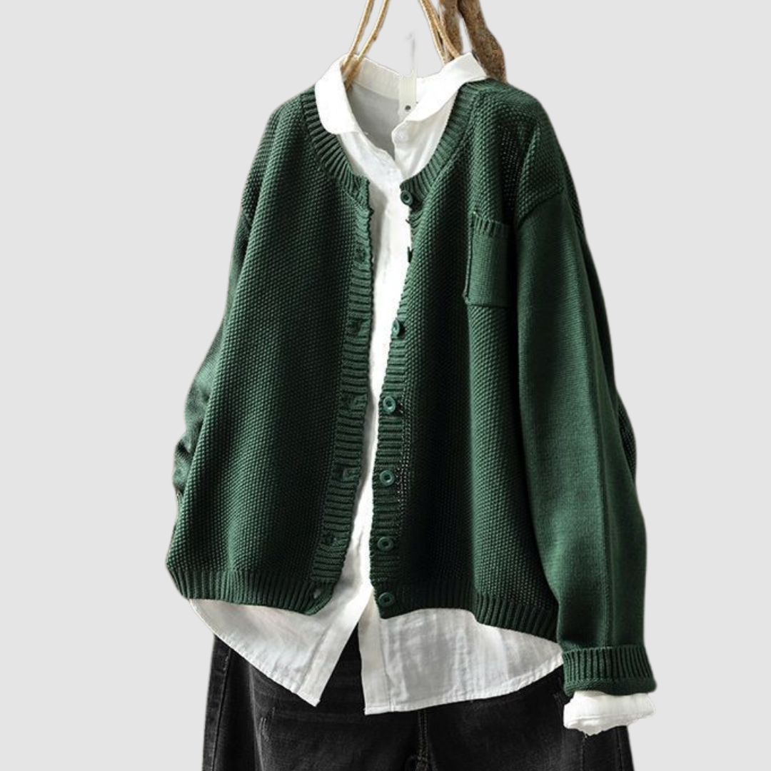 Sandra - Gemütlicher Strickcardigan