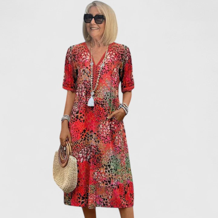 Isoldi™ | Stilvolles Midi-Kleid
