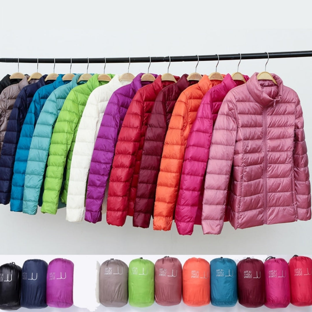Cristine™ | Neue Ultraleichte Jacke Mit Weißen Entenfedern