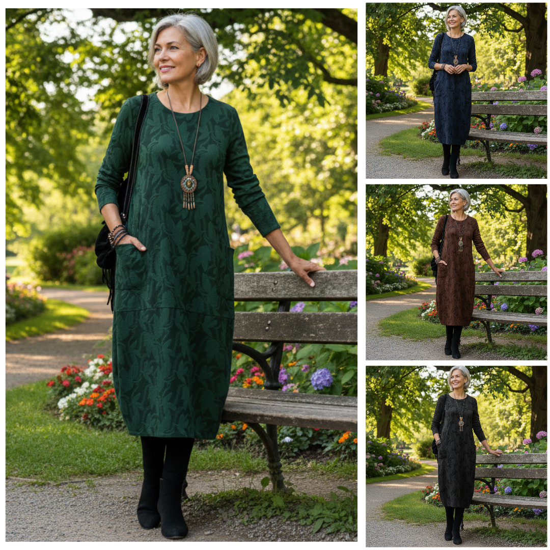 Suzine™ | Warmer Winterkleid mit elegantem Schnitt