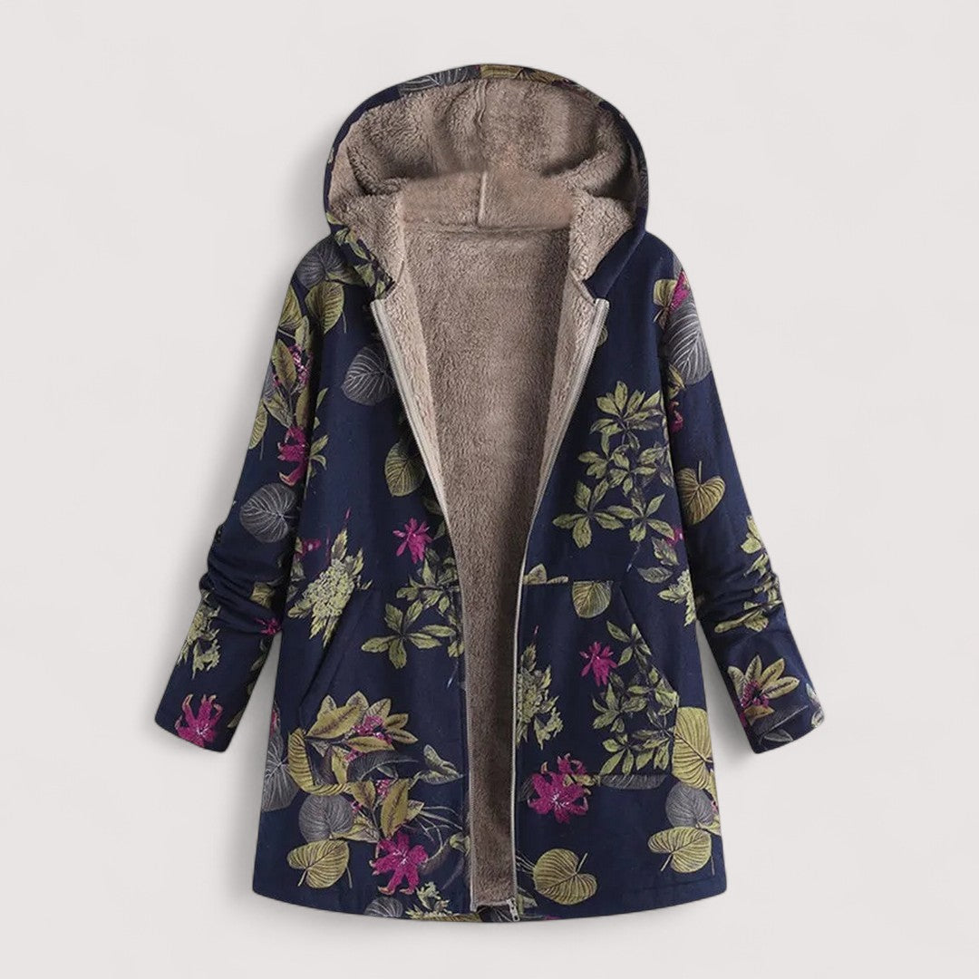 Kamilla | Warme Jacke mit Fleece-Futter