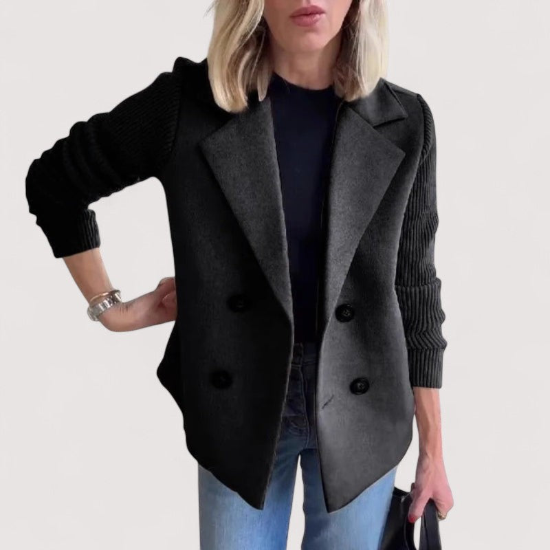 Minta™ | Weicher Sweater-Blazer mit eleganter Passform