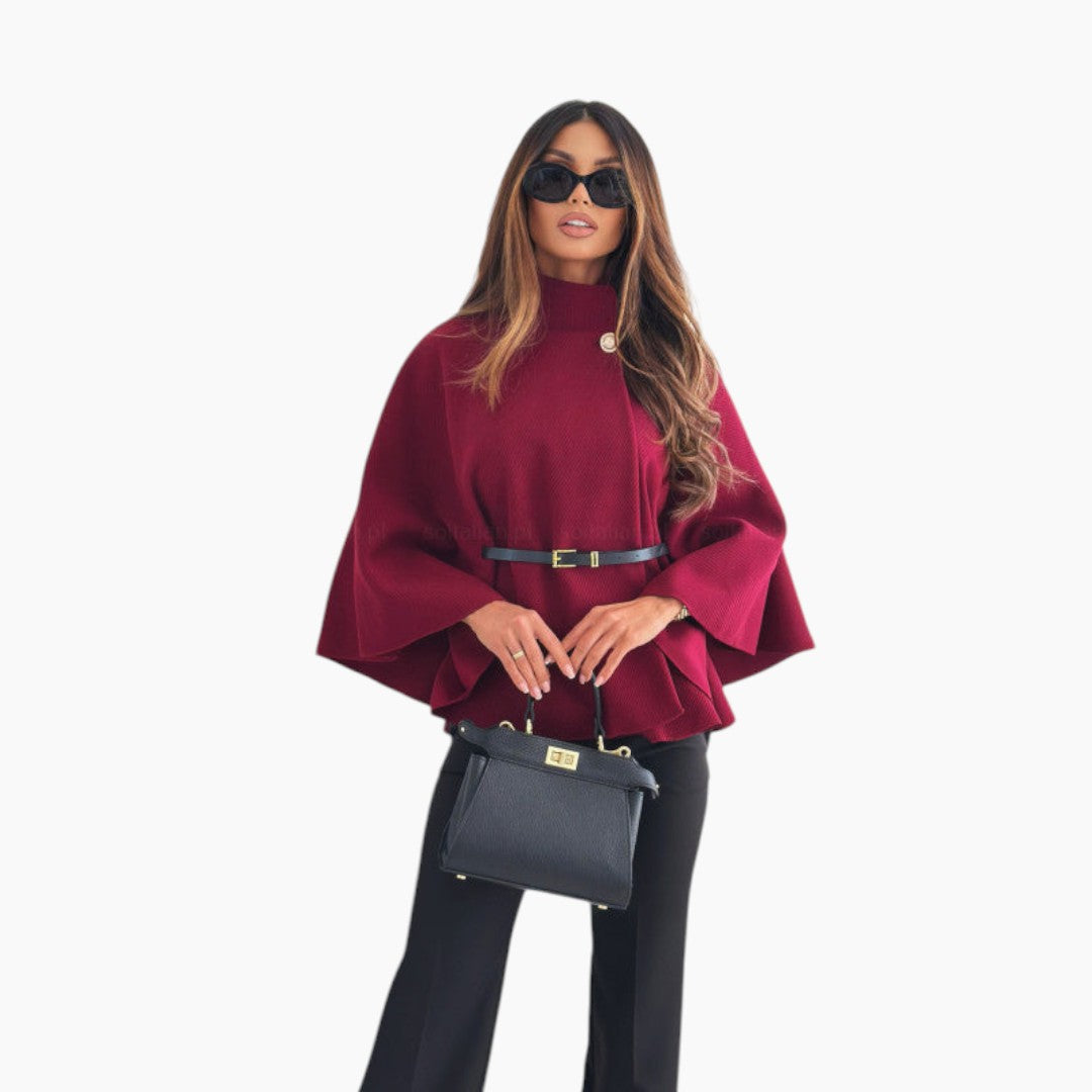 Leona™ | Chices Schmetterlingsjacke mit Gürtel