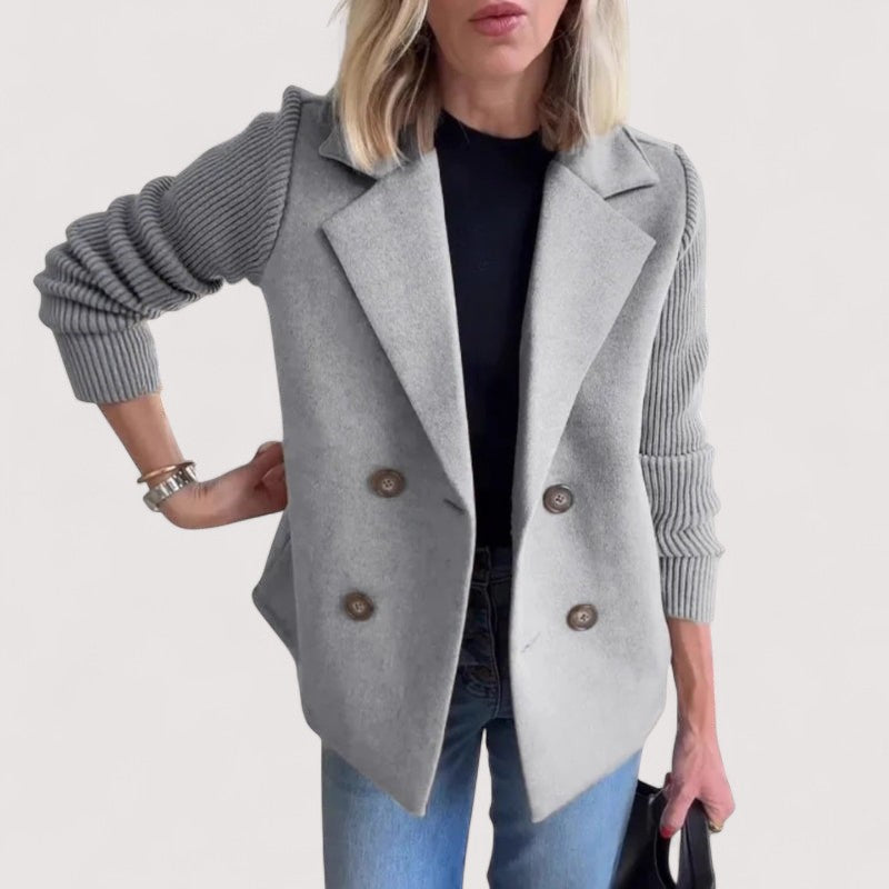 Minta™ | Weicher Sweater-Blazer mit eleganter Passform