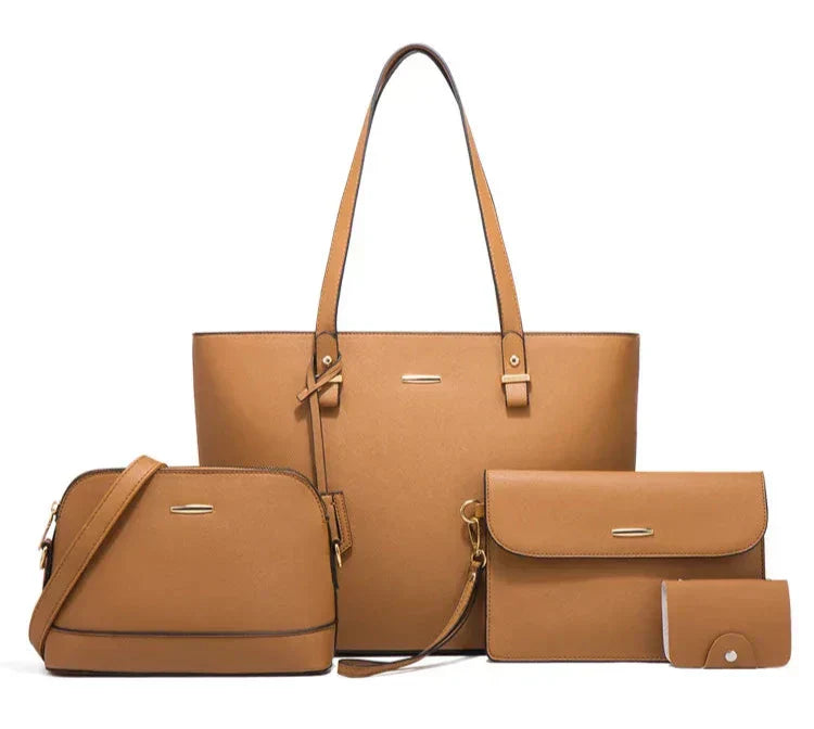 Annebritt™ | Ledertasche und Umhängetasche im Set