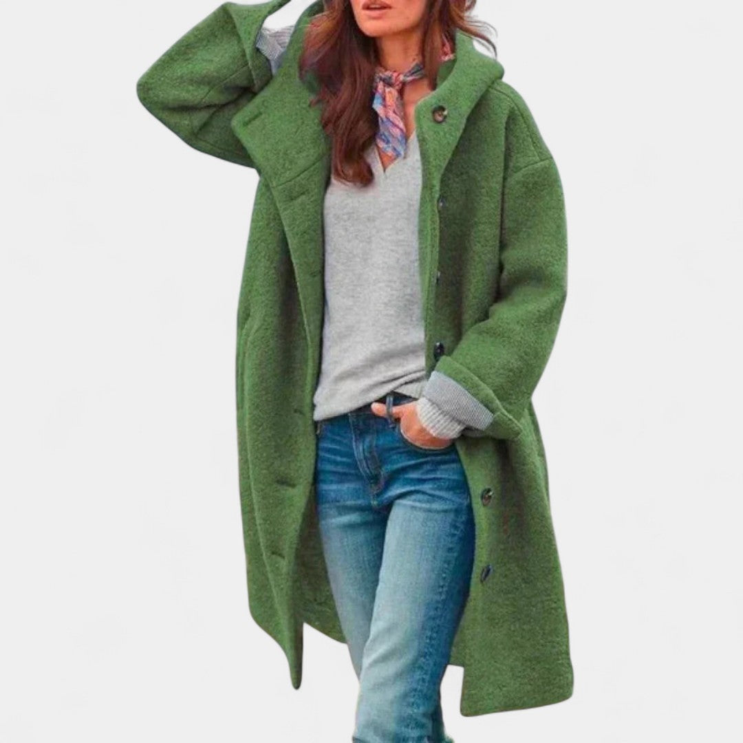 Annalyse™ - Stilvolle lange Winterjacke