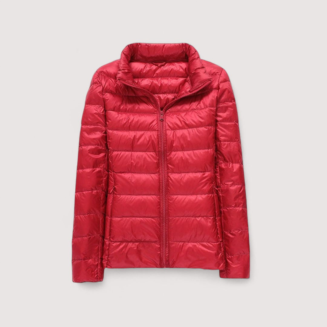 Cristine™ | Neue Ultraleichte Jacke Mit Weißen Entenfedern