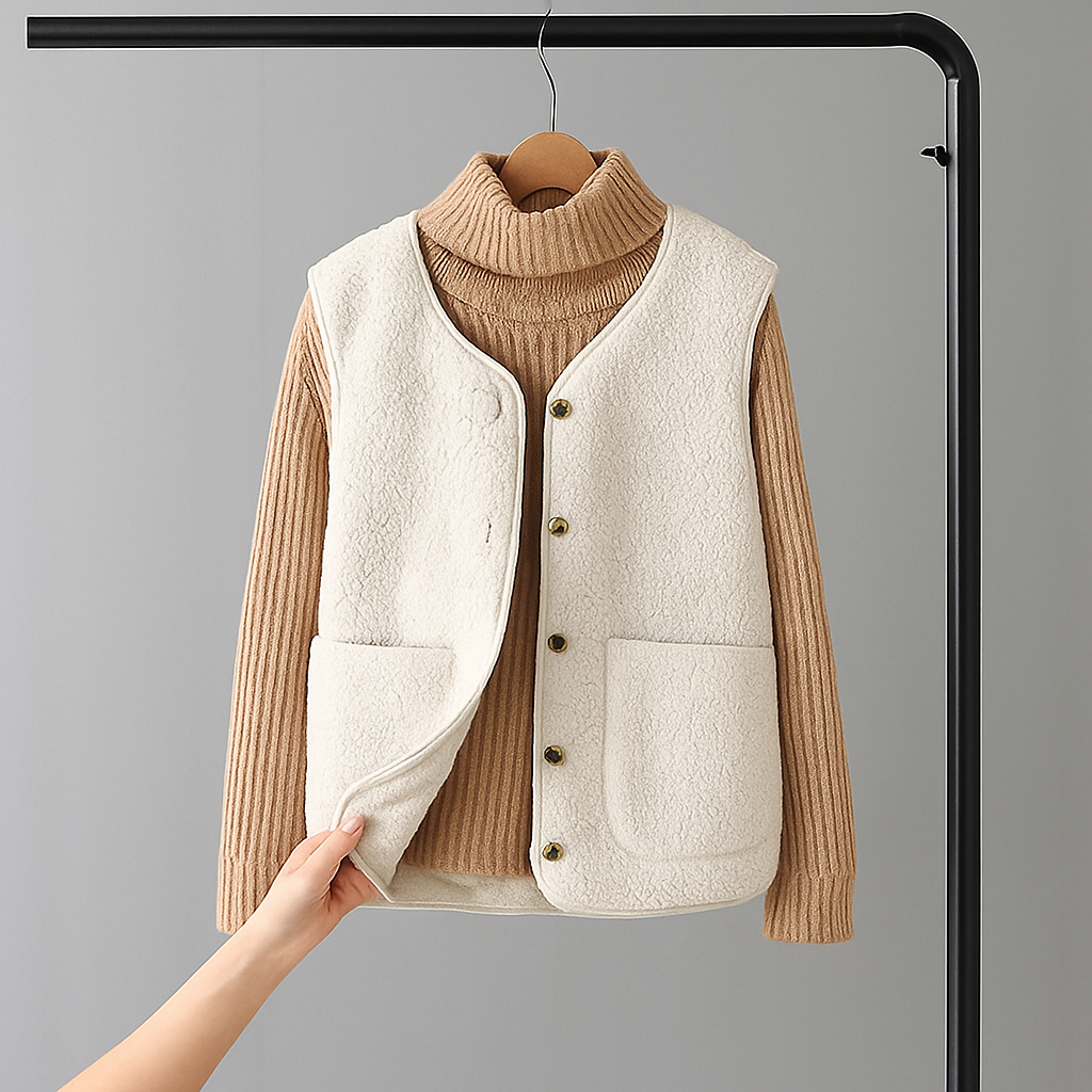 Lina™ | Strickjäggli us Wolle