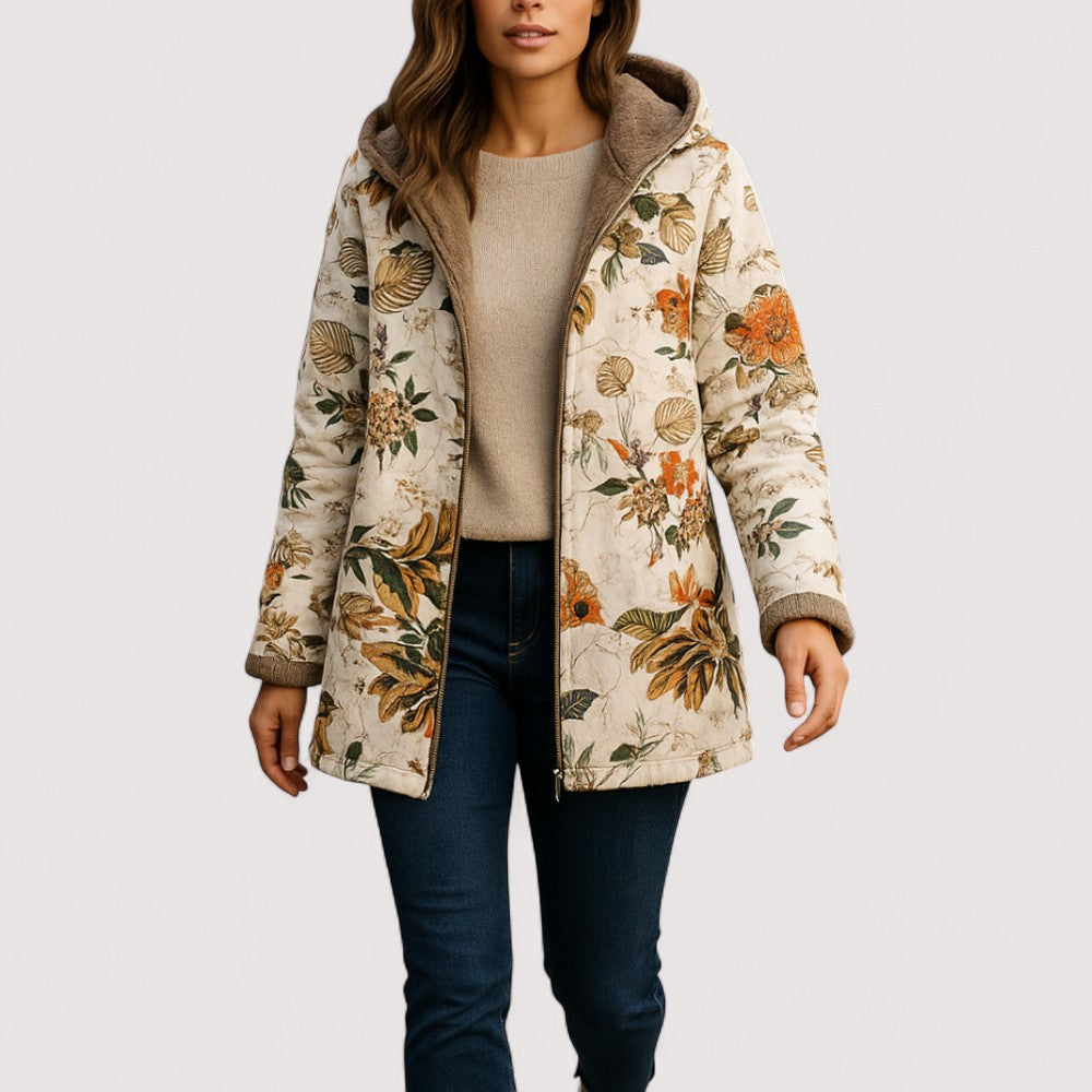 Kamilla | Warme Jacke mit Fleece-Futter