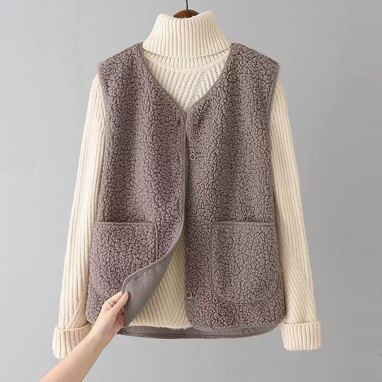 Lina™ | Strickjäggli us Wolle
