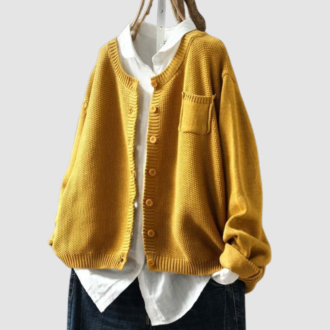 Sandra - Gemütlicher Strickcardigan