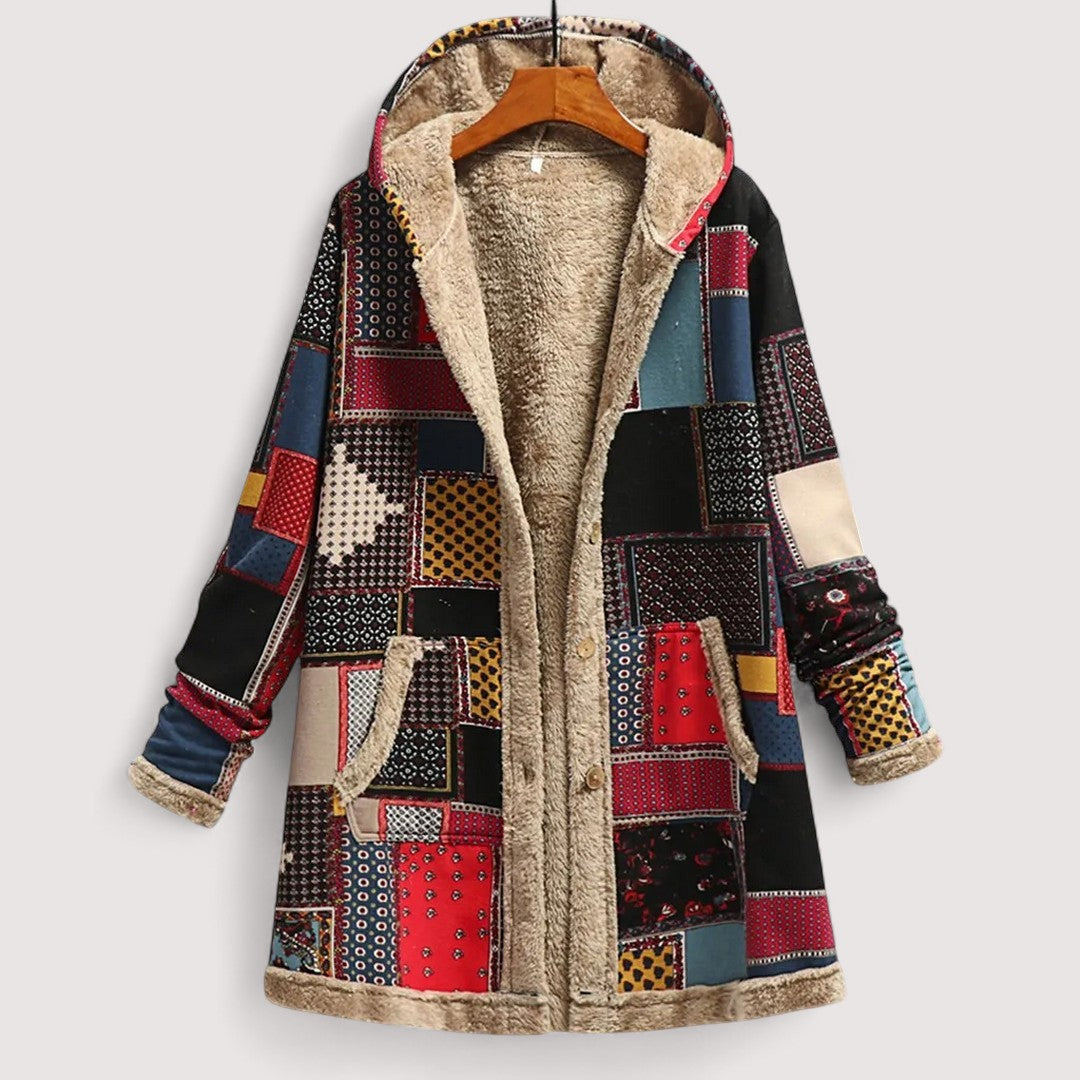 Kamilla | Warme Jacke mit Fleece-Futter