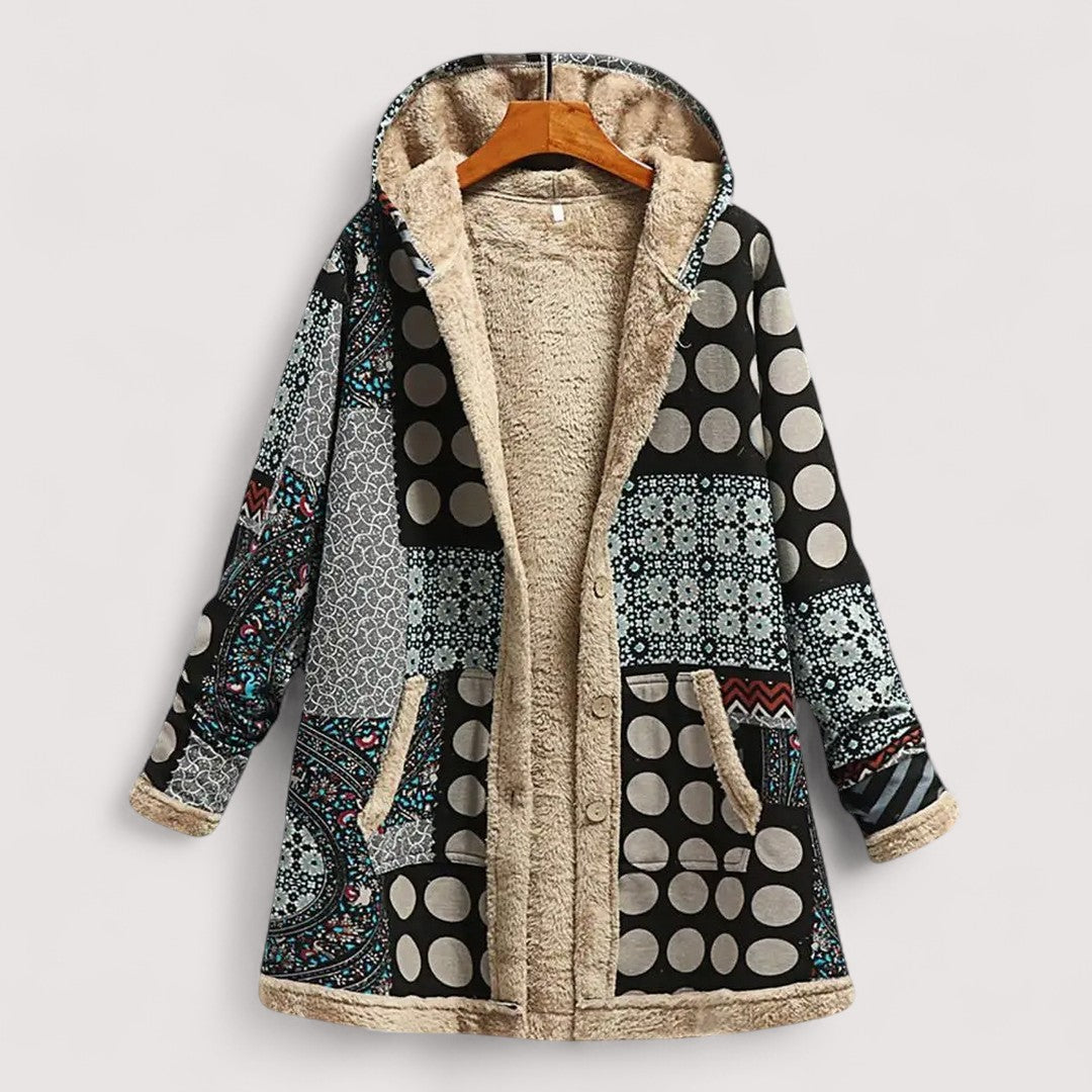 Kamilla | Warme Jacke mit Fleece-Futter