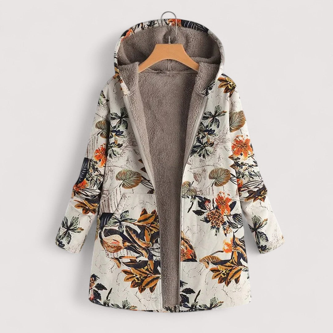 Kamilla | Warme Jacke mit Fleece-Futter