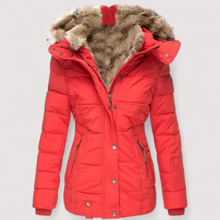 Marylin™ – Warmer Wintermantel mit Fellfutter