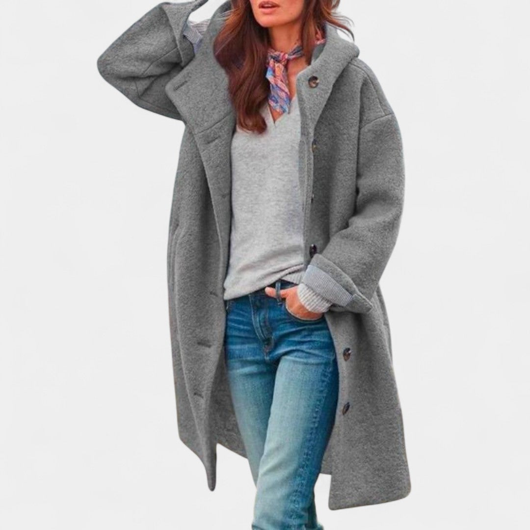 Annalyse™ - Stilvolle lange Winterjacke