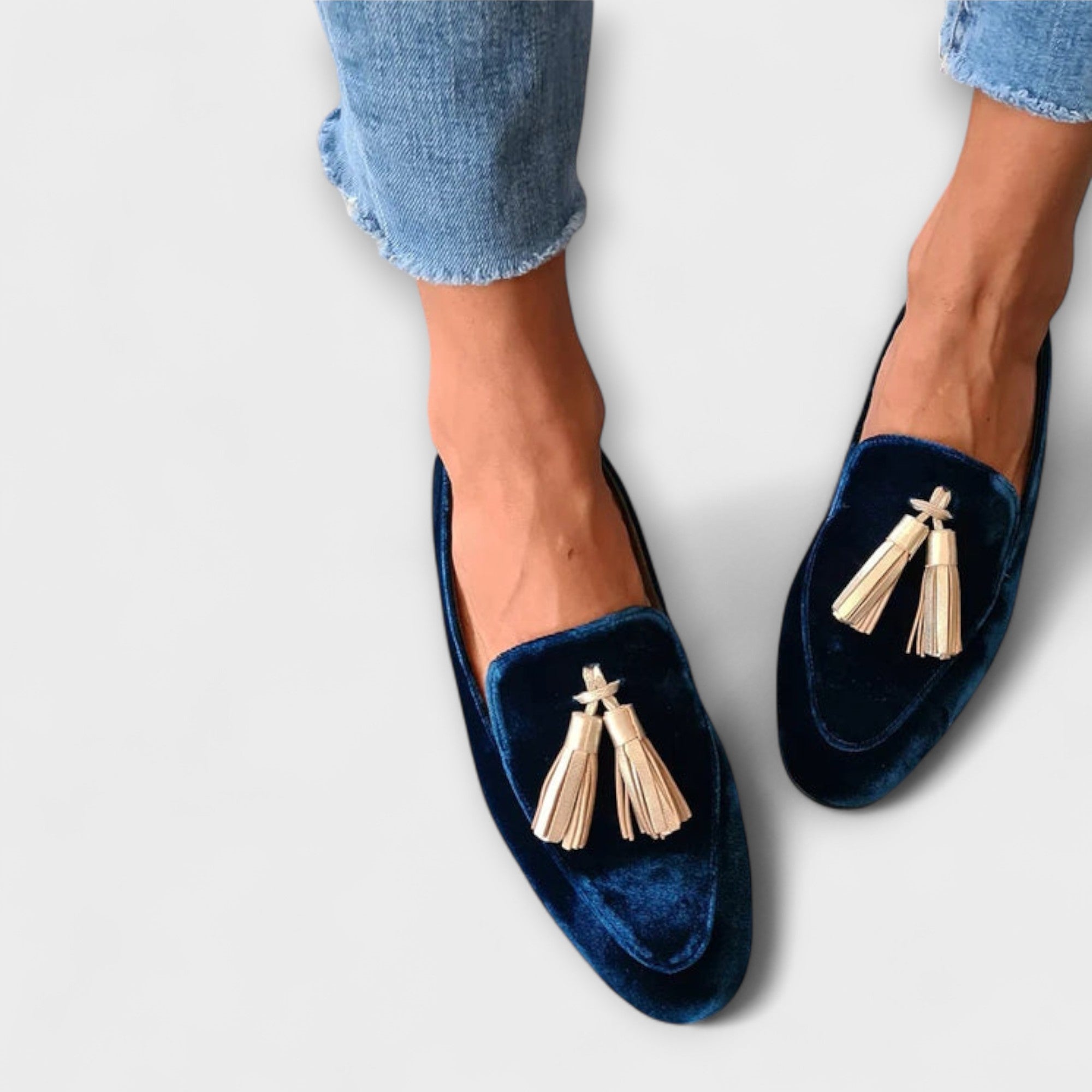 Quinnlyn™ | Vintage-inspirierte Loafers mit Fransen