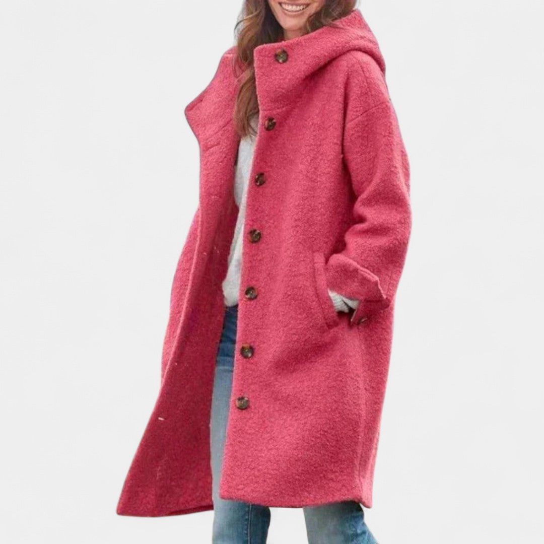 Annalyse™ - Stilvolle lange Winterjacke